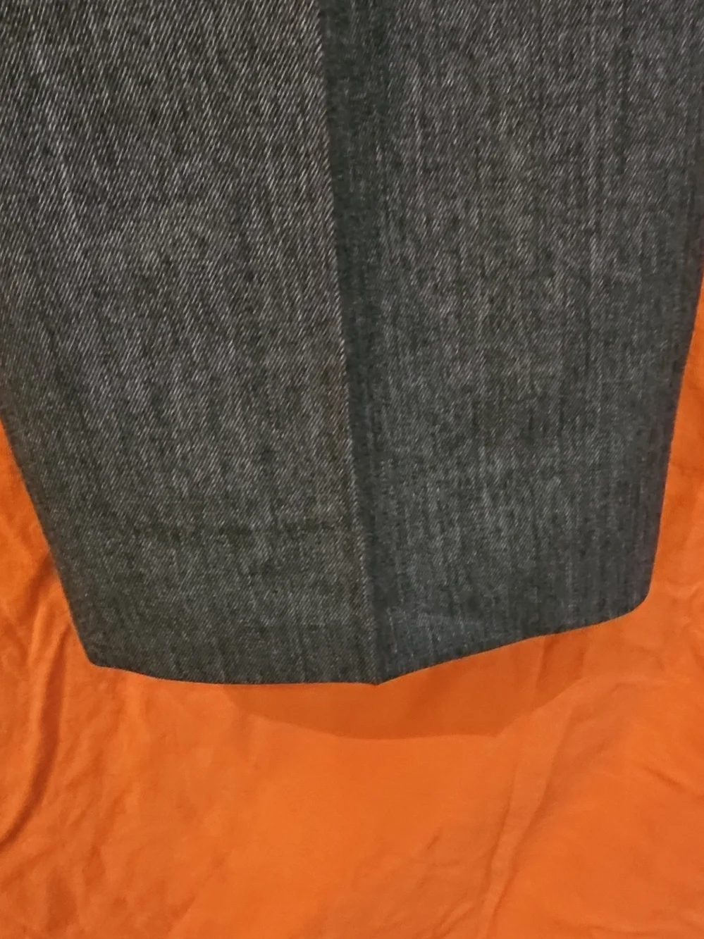 Brooks Brothers 346 Men's 37x32 Gray 100% Wool Flat Front Dress Pants Trousers